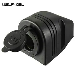 Small Dustproof  ABS Single pin Cigarette Lighter for Car Boat Marine Motorcycle