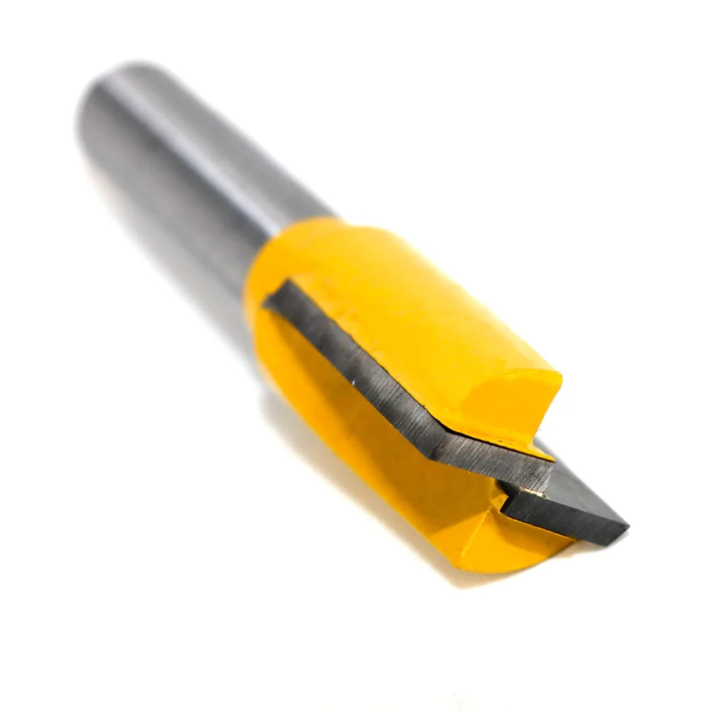 Imagem -05 - Lavie-wood Bit Grupo Straight Router Fresa Limpa Carpintaria Bits Power Machine mm Shank Bottom Pcs