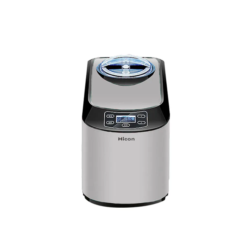 HIBurgos-Machine à Crème Glacée existent, Refroidissement par Air, Mini Prix, Machine Intelligente Domestique, 220 W, 150 V, 1.5L