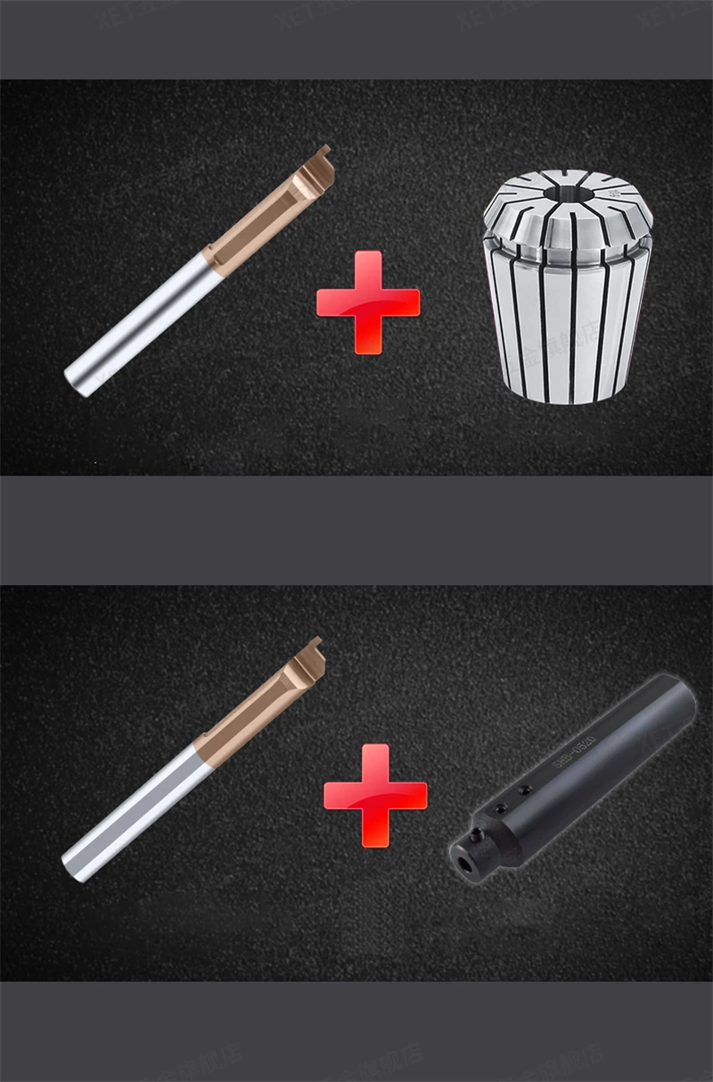 Chán Công Cụ MIR MFR GS Bên Trong Lỗ Cắt Bên Trong Máy Tiện Bán Carbide Máy CNC Thép Vonfram HRC60 Ren 3Mm 4Mm 5Mm 6Mm