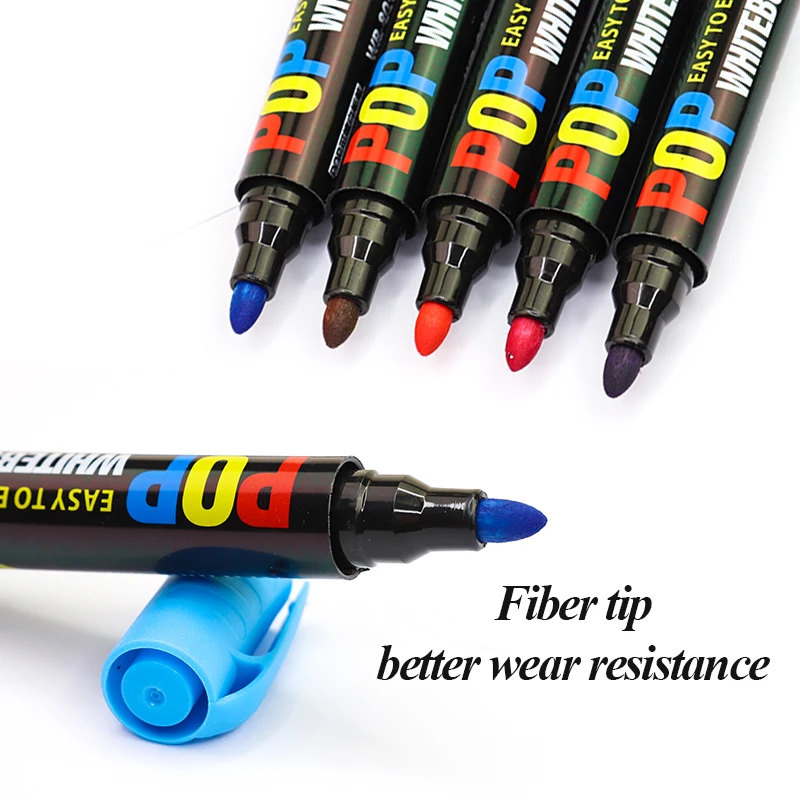 Artriink Erasable Whiteboard Marker 8/12colors Refill Ink Office School Home Student Children\'s Drawing White Board Pen