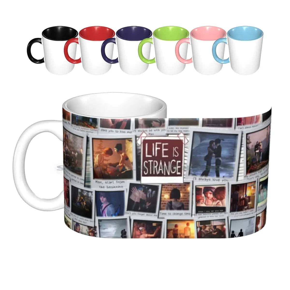 Photograph Ceramic Mugs Coffee Cups Milk Tea Mug Life Is Strange Pricefield Max Max Caulfield Life Is Strange And Max Love Lgtb