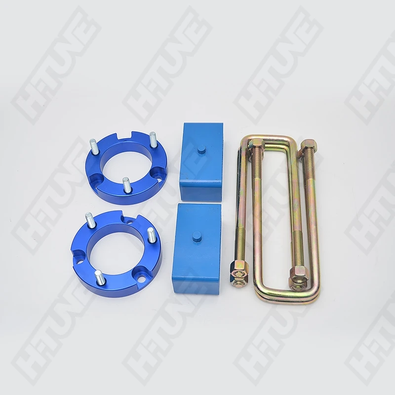 H-TUNE 4x4 Accesorios 32mm Front Strut Spacer 51mm Rear Suspension Block Lift Kit 4WD For Hilux Vigo SR5 SR6 05-14