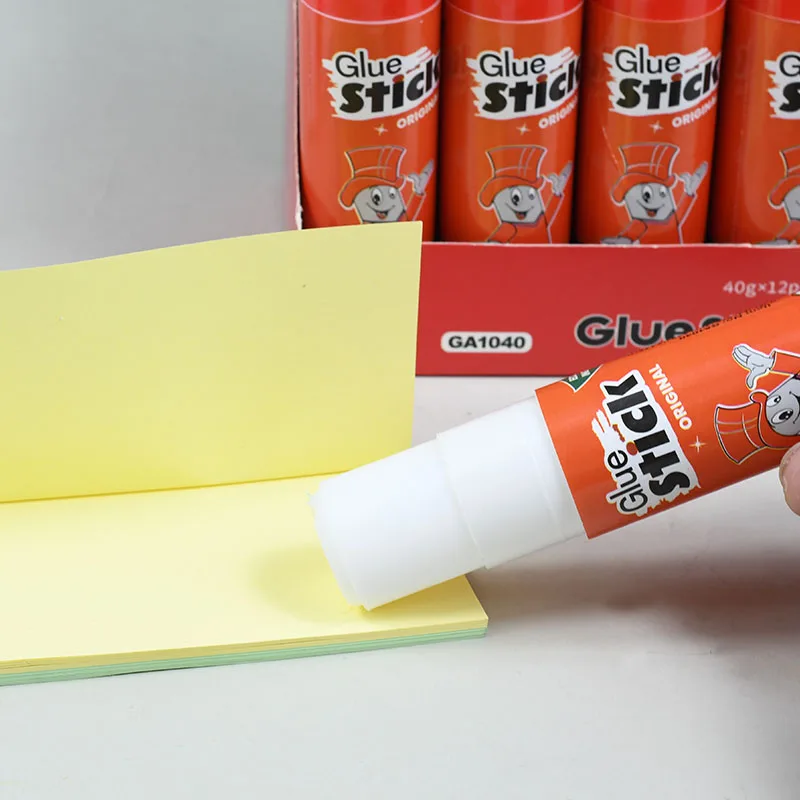 GA1040 School Supplies Solid Glue High viscosity  12Pcs a pack Solid Glue Stick for Adhesive Home Art Paper Card Photo Glue