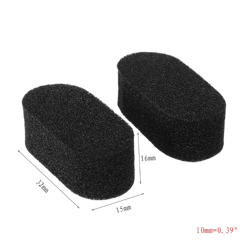 1 Pair Black Replacement Sponge Headband Head Band Foam Pads Cushions Repair Parts for Koss Porta Pro PP Headphones Headsetdset