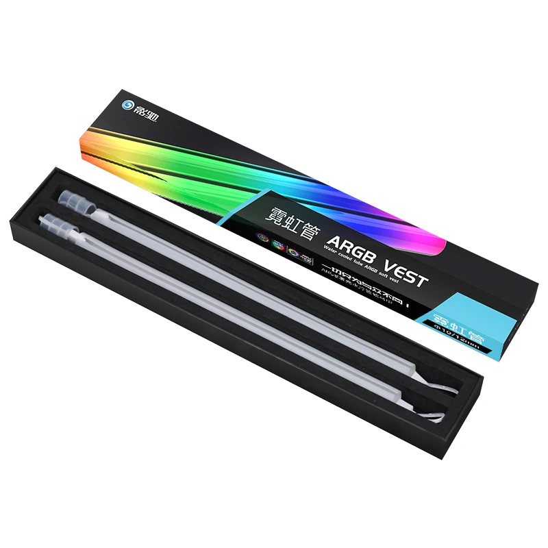 Galax Soft Tube ARGB Vest , For Water Cooling AIO Tube / Soft Tube , With A-RGB 5V Lighting Silicone Material Bendable