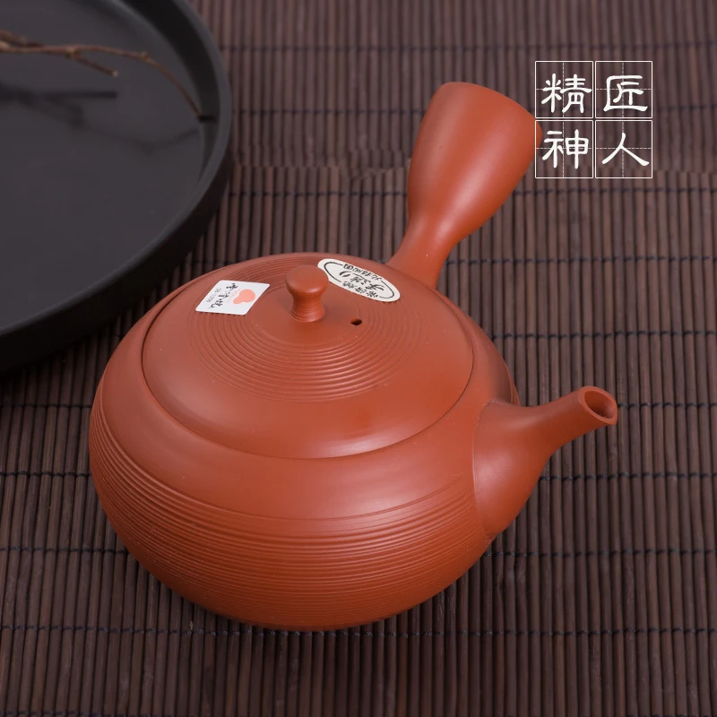 Japan often slip to burn the filter inlet side horizontal lasts a zhu mud one thousand segments hand make teapot