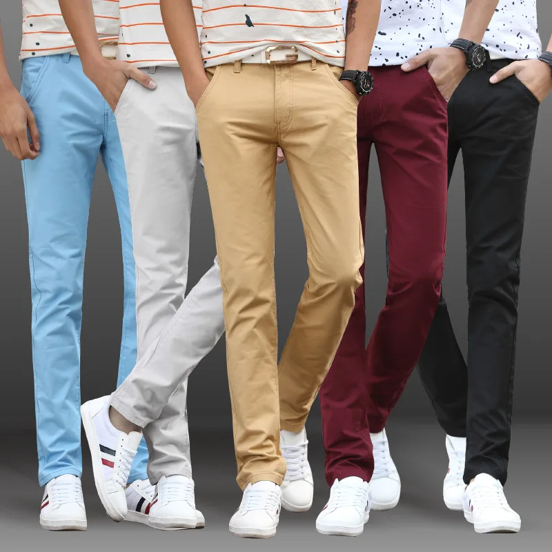 Mens Fashion Trousers 2021 Beige Cotton Linen Pants Burgundy Elegant Dress Pants For Mens Work Trousers Green Summer White Pants