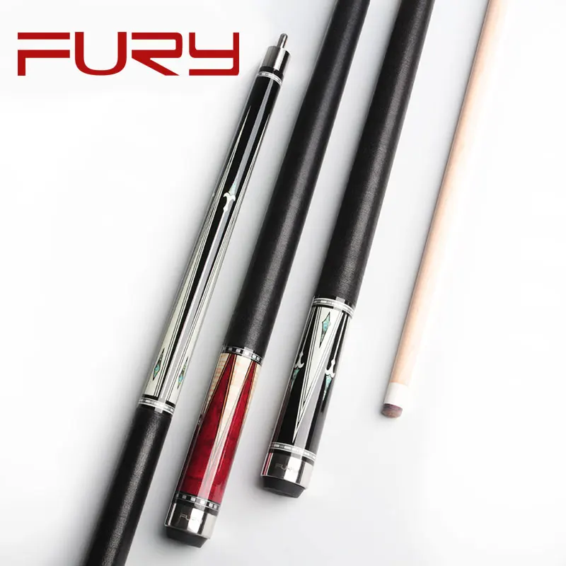 Fury Billiard Pool Cue Maple Shaft AK Series With Case Linen Thread Tec Decal Taco De Billar Stick Kit Shipment By Manufacturer