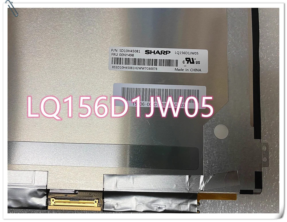 original new Lenovo Thinkpad P70 p50 2K 4K LCD screen LQ156D1JW05 B156ZAN02.1 warmly for 1 year 1pcs