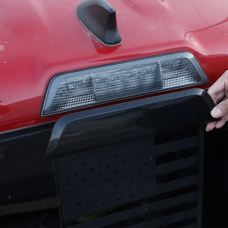 

For Toyota Tacoma 2016-21 ABS Car Brake Light Decorative Cover High-Position Brake Light Shell Protective Cover Car Accessories
