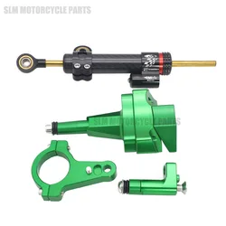 CNC Universal Aluminum Motorcycle Damper Steering Stabilize Safety Control For kawasaki ninja 400 2022 2021 2020 2019 Z400 ZX-4R