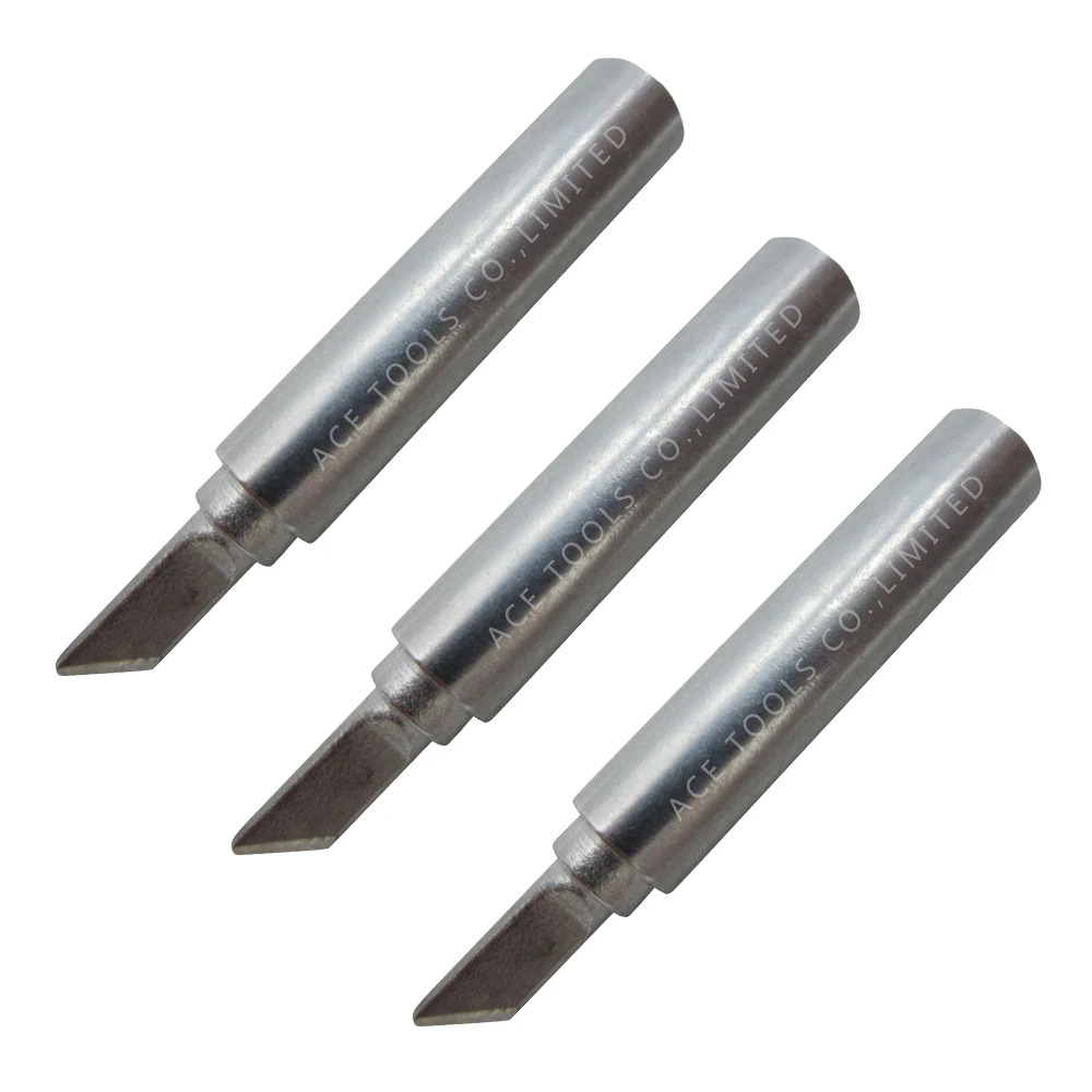 Soldering Tip 900M-T-3.5K Knife 3.5mm for Hakko 936 907 Milwaukee M12SI-0 Radio Shack 64-053 Yihua 936 X-Tronics 3020 Iron Bit