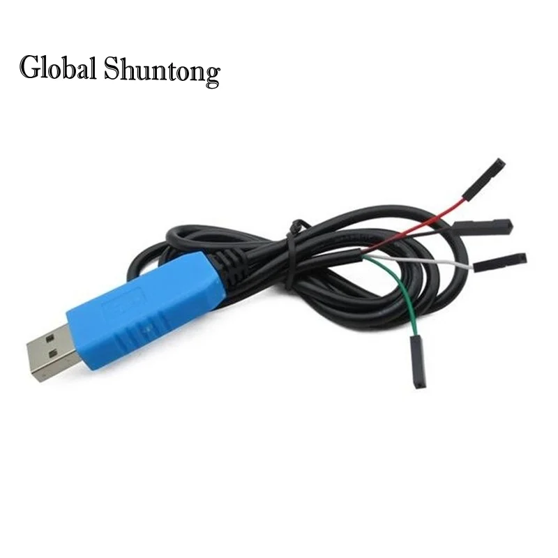 PL2303 PL2303HX/PL2303TA Usb Naar RS232 Ttl Converter Adapter Module Met Stofkap PL2303HX Voor Arduino Downloaden kabel