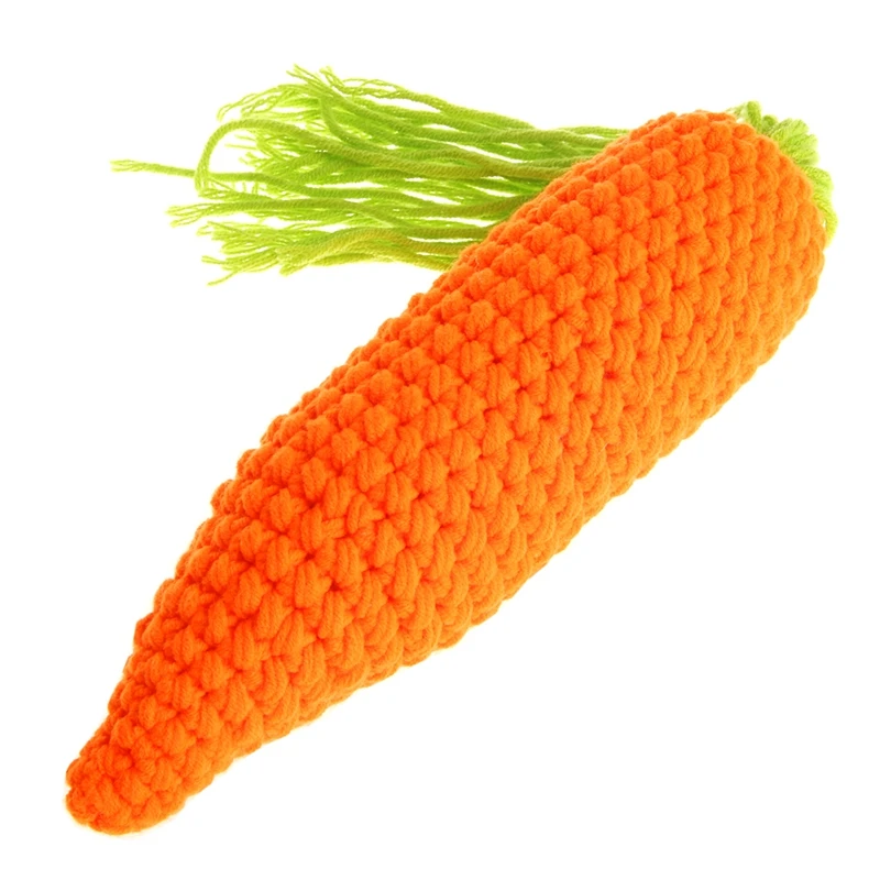 Newborns Baby Photography Props Girls Boys Carrot Crochet Kids Photo Accessories Dropshipping