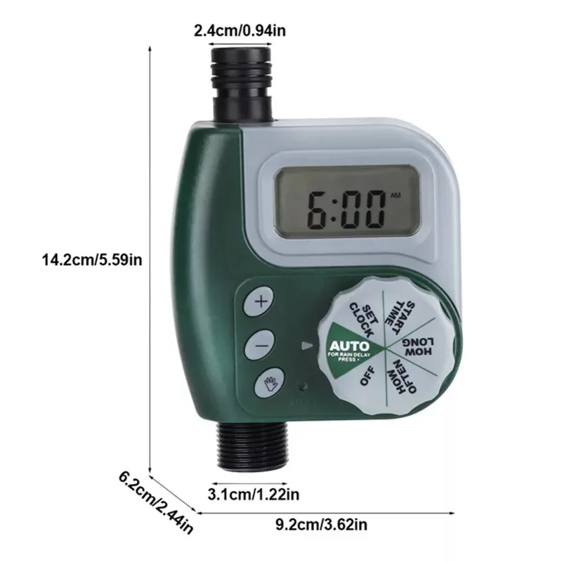 Home Garden Irrigation Timer Garden Irrigation Controller Solenoid Valve Timer Flower Irrigator