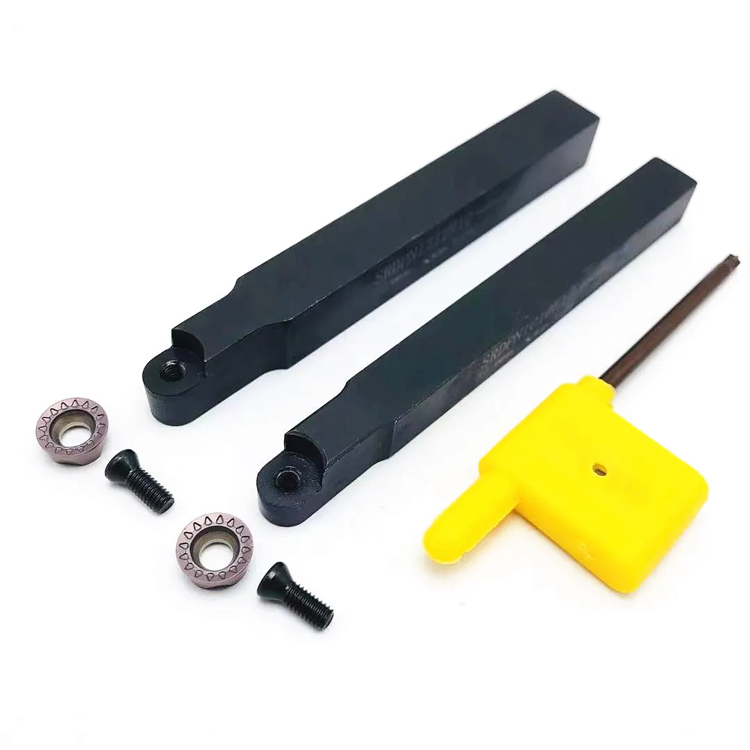 SRDPN1010H10 SRDPN1212H10 herramienta externo de torno CNC, portaherramientas de formación de arco para RPMT10T3MO R5, insertos de carburo de alta calidad