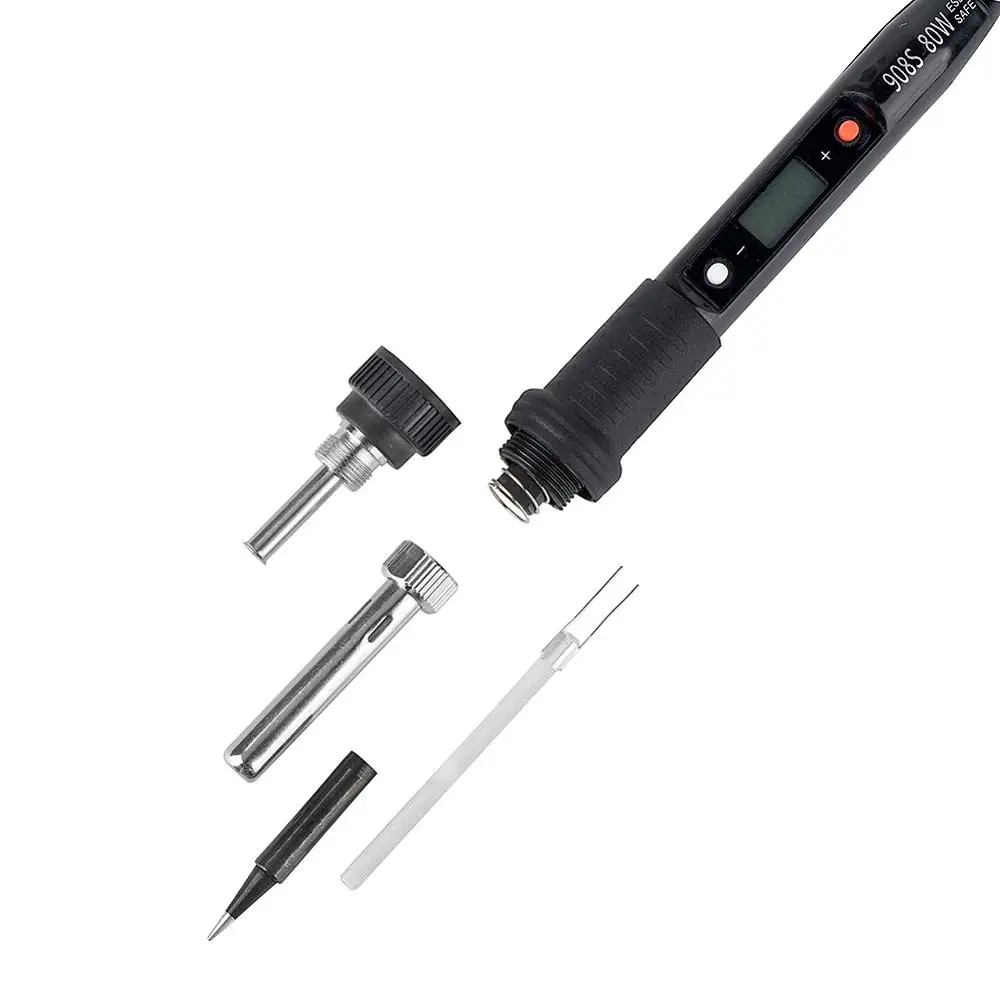 JCD Electric soldering iron 80W LCD Digital Display Adjustable temperature soldering iron tips 220V/110V Welding solder tools