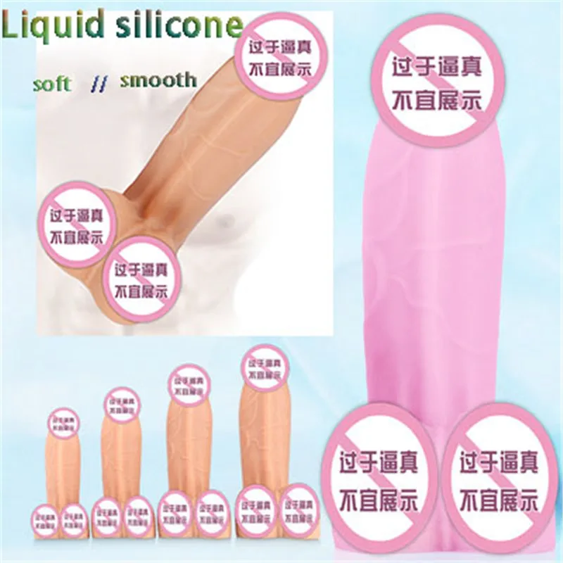 Soft Sexy Huge Dildo Female Masturbator 8.5cm Large Realistic Penis Silicone Suction Cup Dildos for Women Gay Big Dick Butt Plug