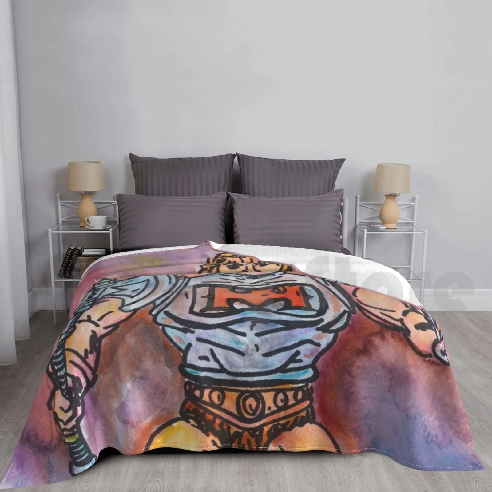 Battle Armor He-Man : Masters Of The Universe Blanket For Sofa Bed Travel He Man Skeletor Masters Of The