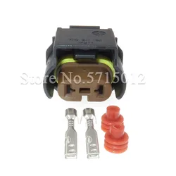 2 Hole 7H0941165 Auto Fog Light Connector Wiring Harness Socket 7H0 941 165 For VW Audi EOS Jetta Golf MK6 Passat Tiguan