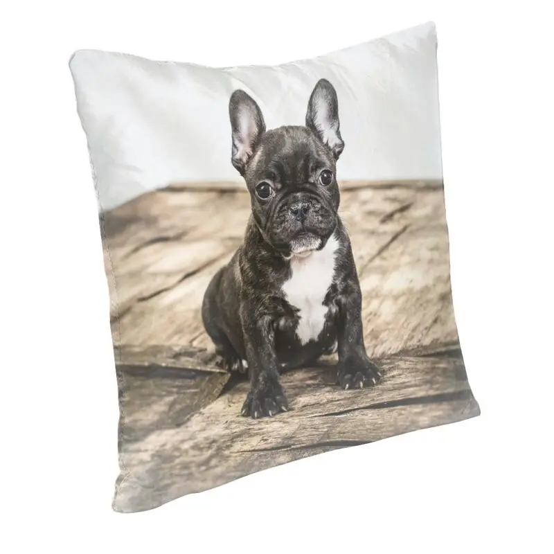 French Bullodg Puppy Pillow Case Sofa Frenchie Dog Lover Nordic Cushion Cover Soft Pillowcase