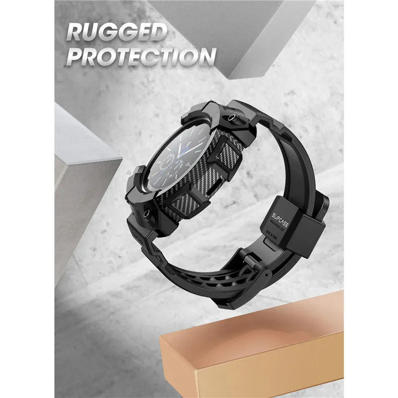 SUPCASE UB Pro Capa Protetora Robusta com Alça, Case para Samsung Galaxy Watch 3, 45mm, 2020