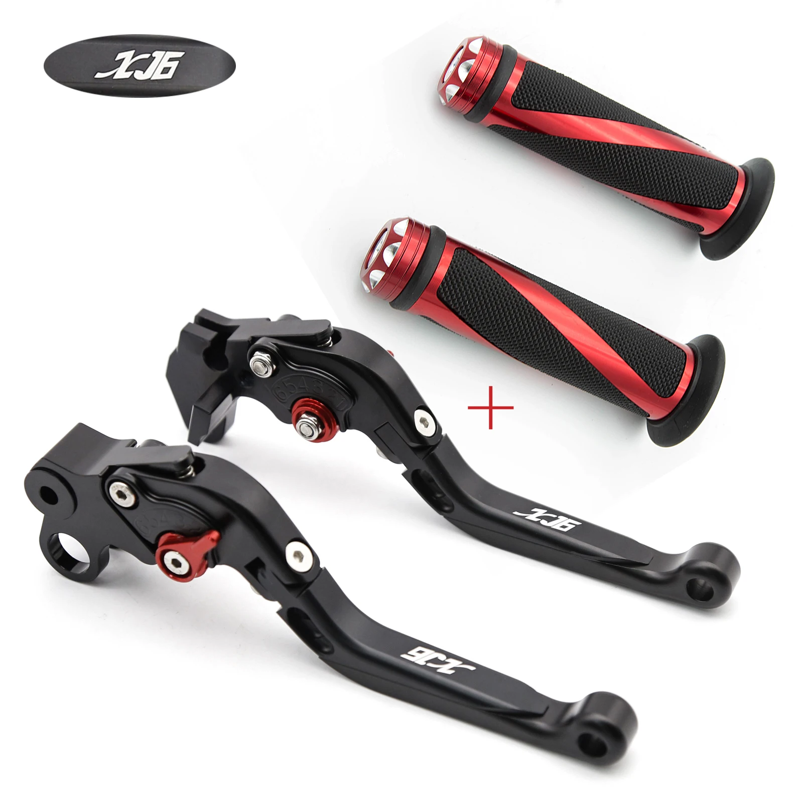 

Motorcycle Matt Folding Extendable Brake Clutch Levers Handle Hand Grip For Yamaha XJ 600 S DIVERSION XJ600 1992-2003 2002 2001