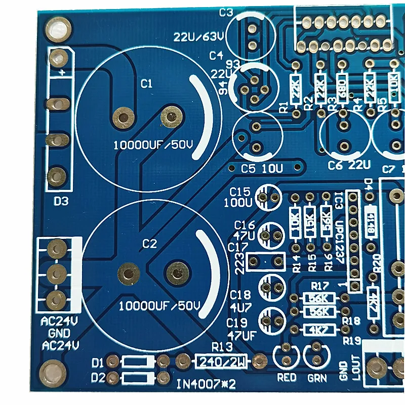 Tda7293 tda7294 scheda amplificatore di potenza scheda amplificatore audio a 2.0 canali PCB senza componenti elettronici