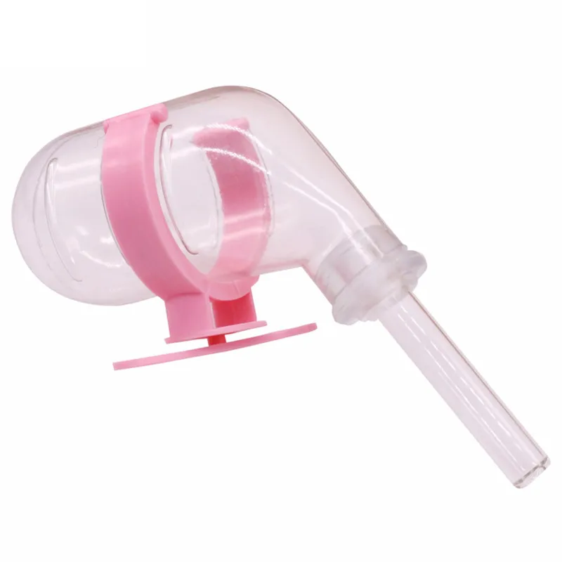 1 Pcs Hamster Drinker Hamster Cage Drinker Green Blue Pink We ship randomly Small animal cage drinking water Pets drink water