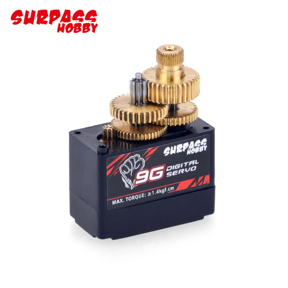 SURPASS Hobby S0009M 9g Metal Gear Servo digitale 1.9KG Servo per RC Airplane Robot Car Boat Duct Plane