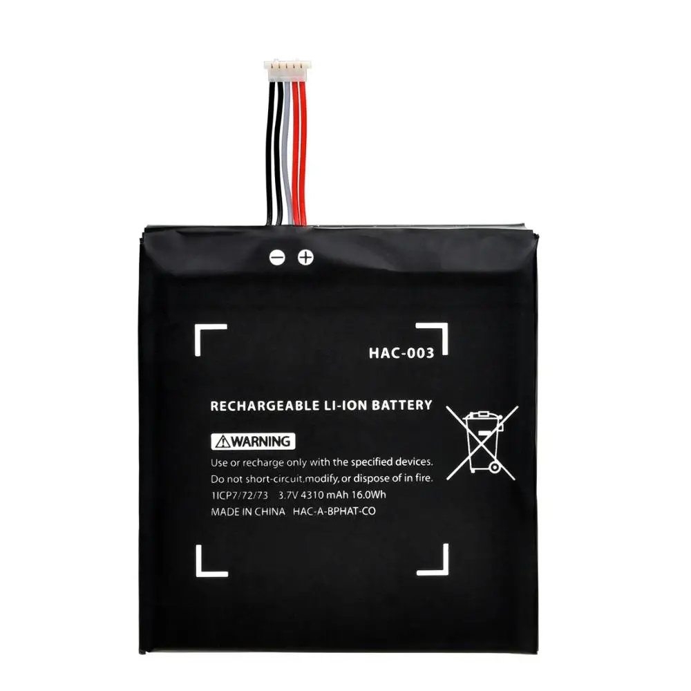 4pcs 4310mAh HAC-003 HAC 003 สําหรับ Nintend Nitendo คอนโซล SWITCH คอนโซลคอนโทรลเลอร์เครื่องมือฟรี