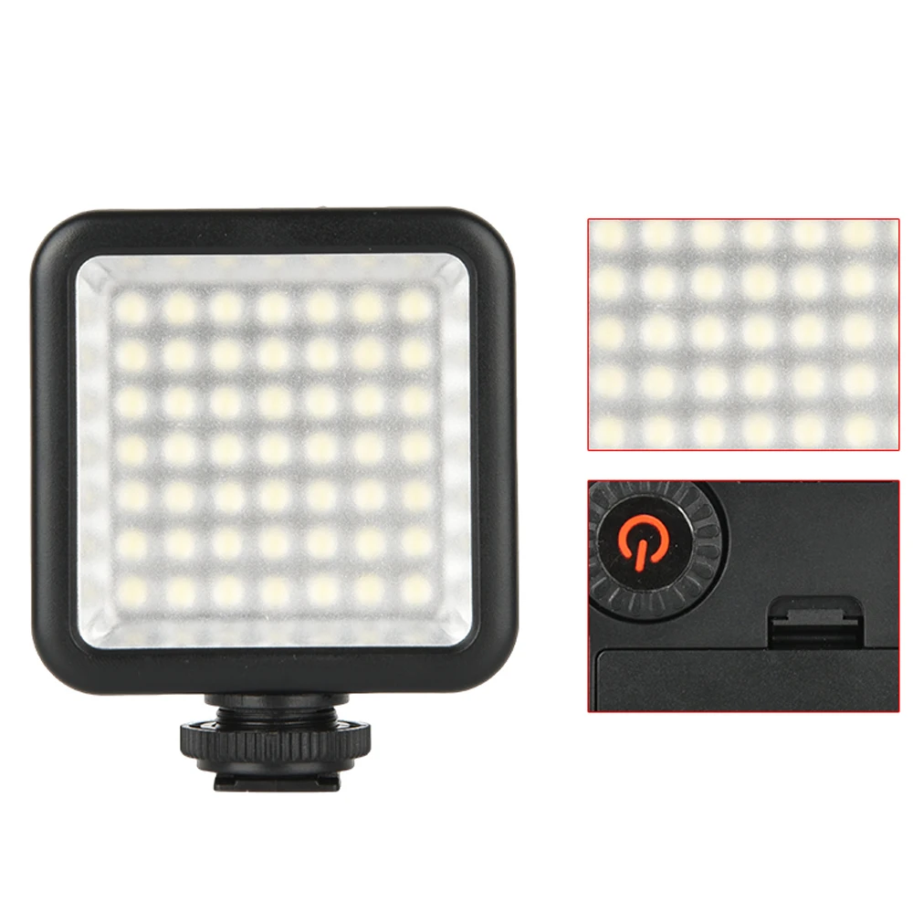 5.5W DC3V 6000K LED Photograph Light Video Lamp Camera Fill Lights for DSLR Camera Light Video Lamp