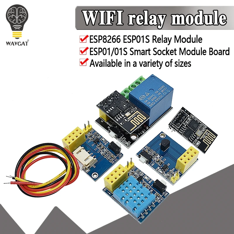 ESP8266 ESP-01S 5V WiFi Relay Module Things Smart Home Remote Control Switch for Arduino Phone APP ESP01S Wireless WIFI Module