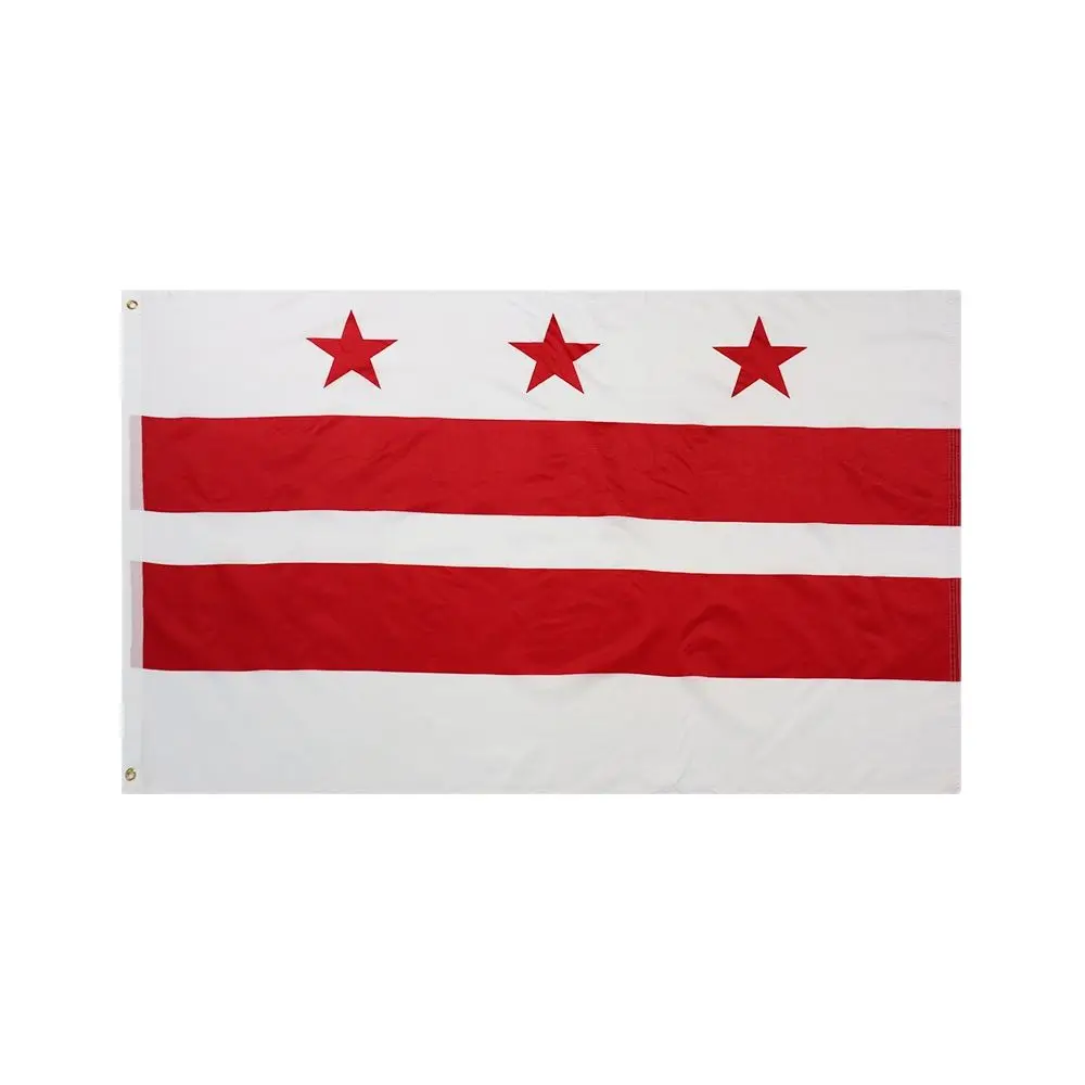 FLAGICTS 3x5 Ft Washington DC Flagge Banner