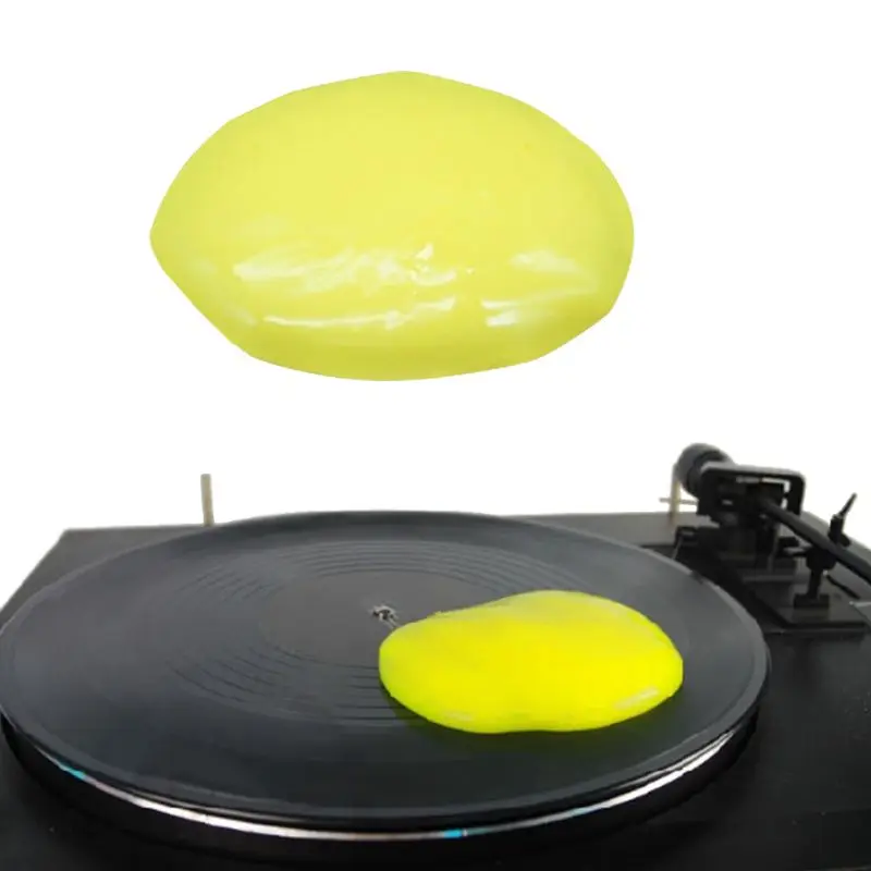 2022 New Magic Dust Cleaner LP Vinyl Turntable Record Cartridge Cleaning Soft Rubber Slimy Gel