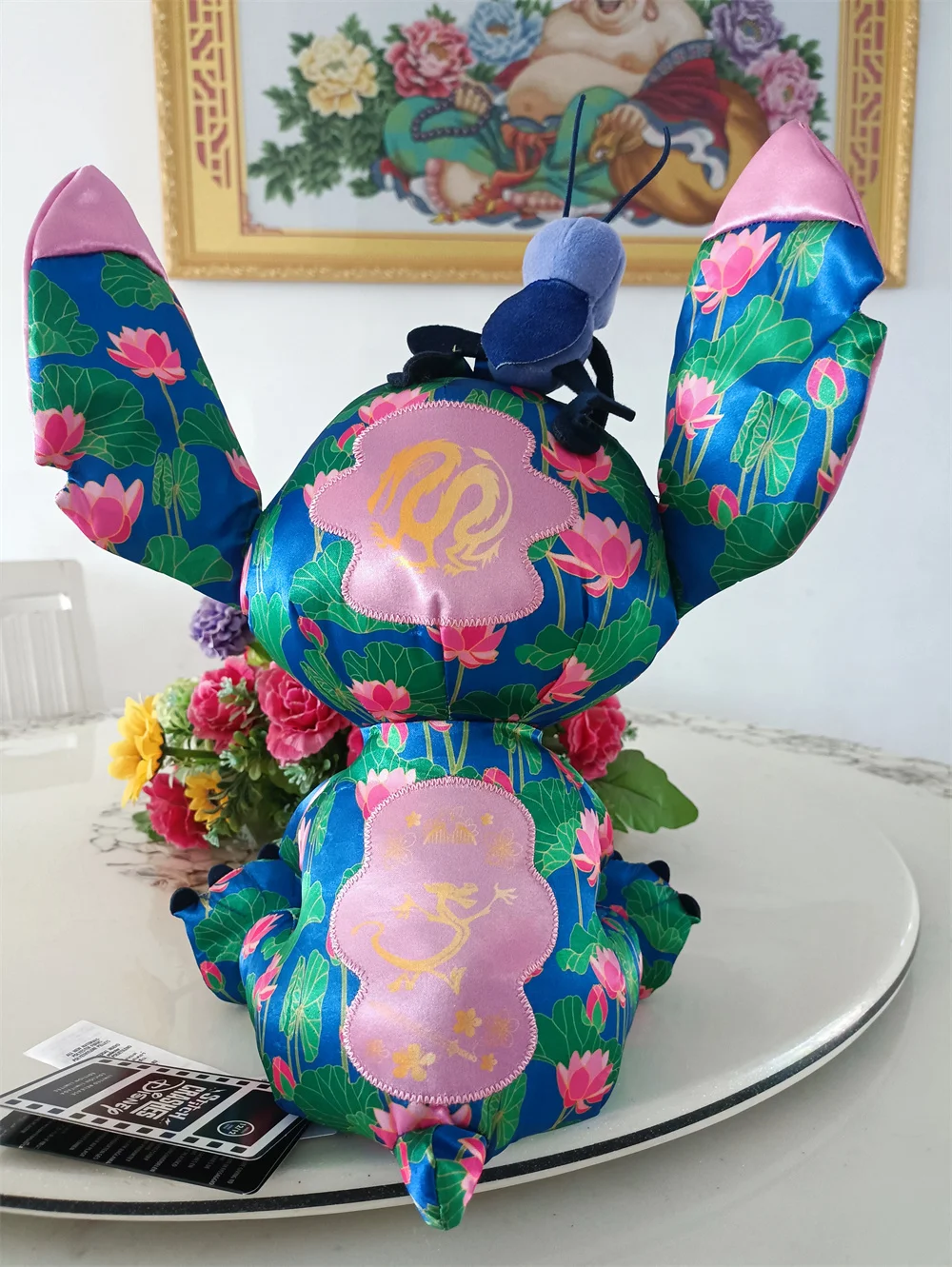 Original Shanghai Disney  2021 December Limited Edition magnolia stitch  plush doll Birthday Present For Child