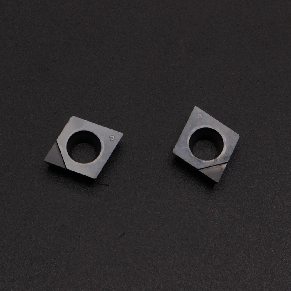 Utensile per tornio CNC con inserto diamantato CCGT09T304 PCD PCD per alluminio CBN per acciaio duro