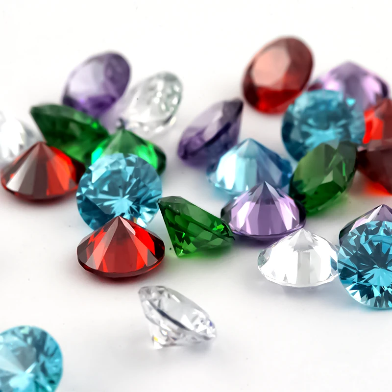 3x5~10x12mm 5A Ovalschliff Lose Zirkonia-Steine Weißer Granat Amethyst Grün Meerblau Mix 5 Farben CZ Edelsteine für Schmuck – Detail 16