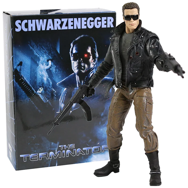 NECA Terminator T-800 Arnold Schwarzenegger Action Figure PVC