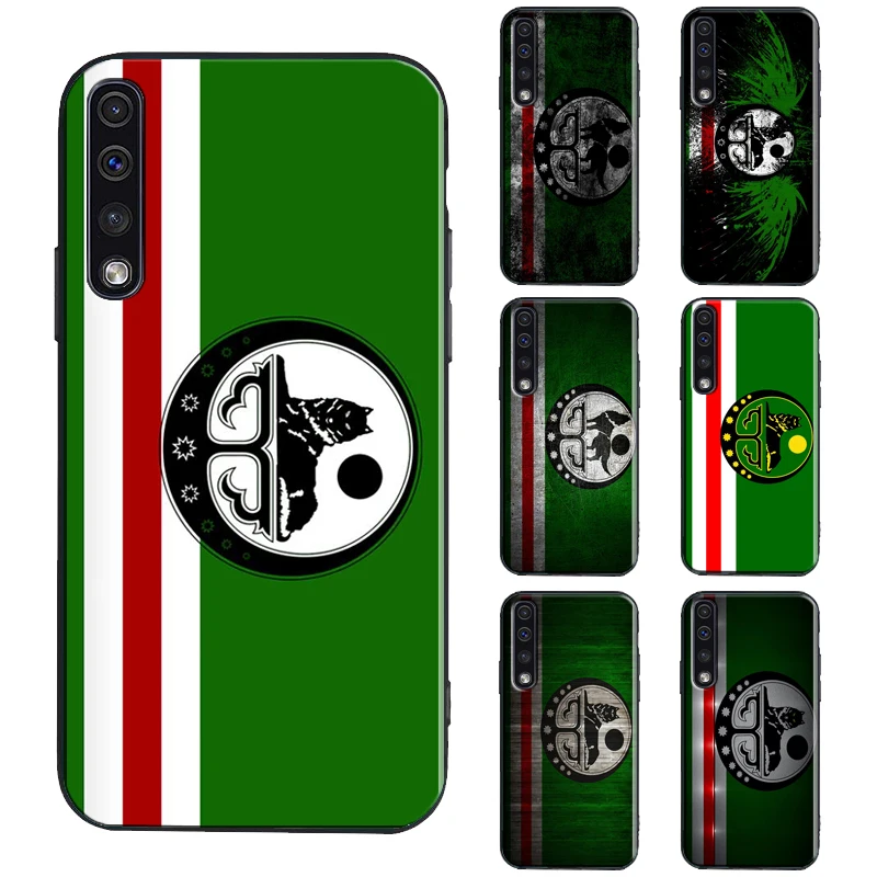 Chechen Wolf National Flag Phone Case For Samsung A71 A51 A31 A11 A21S A20e A70 A50 A40 A10 A20 S A12 A32 A42 A52 A72