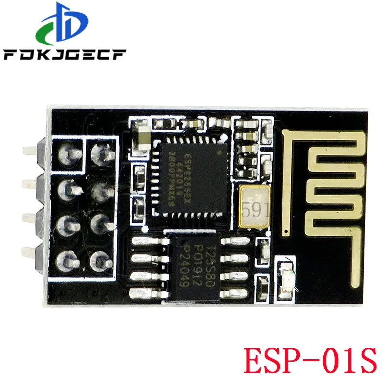 10Pcs ESP8266 ESP-01 ESP-01S ESP01 Serial Wireless WIFI Module Transceiver Receiver Internet Of Things Wifi Model Board