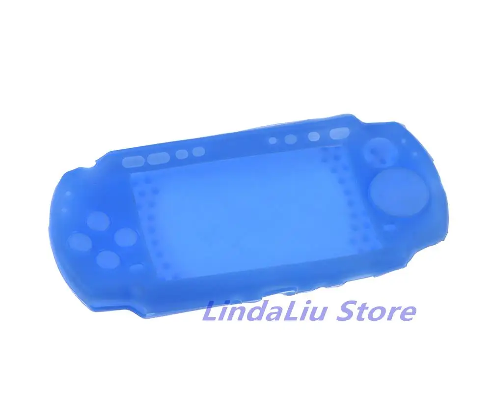 10pcs Silicone Cover Case Skin For PSP 2000 3000 Soft Rubber Protective Shell Housing Case Cover For PSP2000 PSP3000
