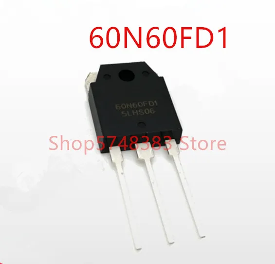 

10PCS/LOT SGT60N60FD1PN SGT60N60FD1 60N60FD1 TO-3P