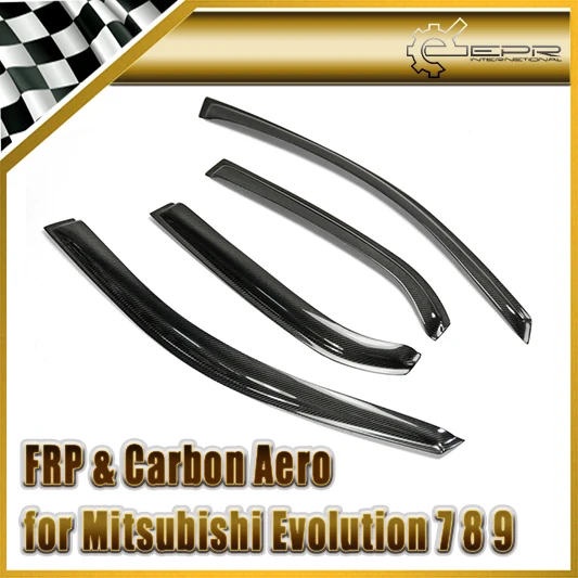 

Car-styling For Mitsubishi Evolution EVO 7 8 9 Carbon Fiber Wind Deflector In Stock