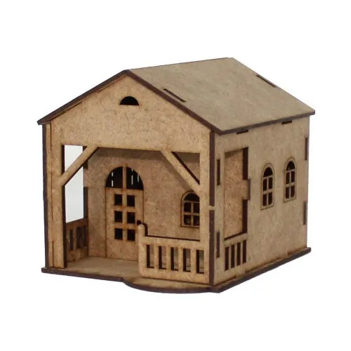 Okutan Hobby Painting Set Model Village House