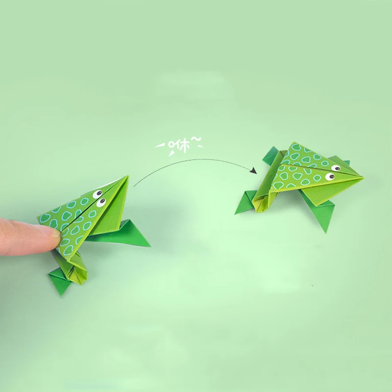 Baby Craft Toys Cartoon Animal Origami Paper Cutting Book Kids Paper Cut Puzzle Early Learning Educational Toys Gifts