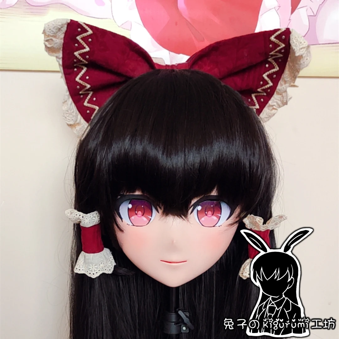 

(RB7113)Customize Full Head Quality Handmade Female/Girl Resin Japanese Anime Cartoon Character Kig Cosplay Kigurumi Mask