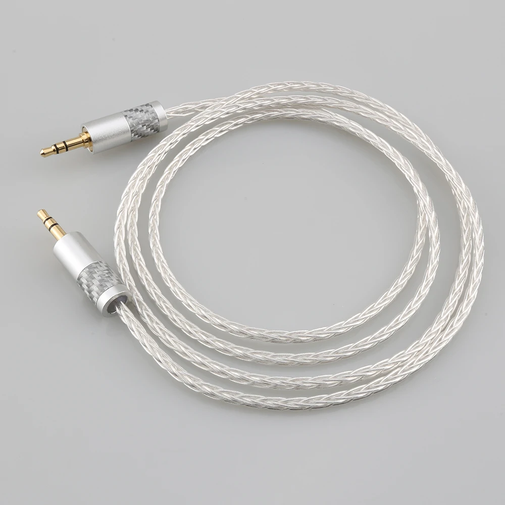 B8 Jack 3.5 Audio kabel 3.5mm głośnik linii przewód Aux do telefonu samochodowego słuchawki gniazdo Audio kabel Audio do wzmacniacza DAP DA