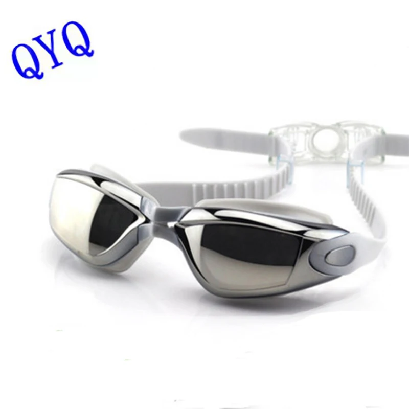 QYQ-Lunettes de natation professionnelles, anti-fuite, galvanoplastie